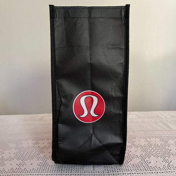 Lululemon Manifesto red & white large reusable tote bag - Picture 2 of 5